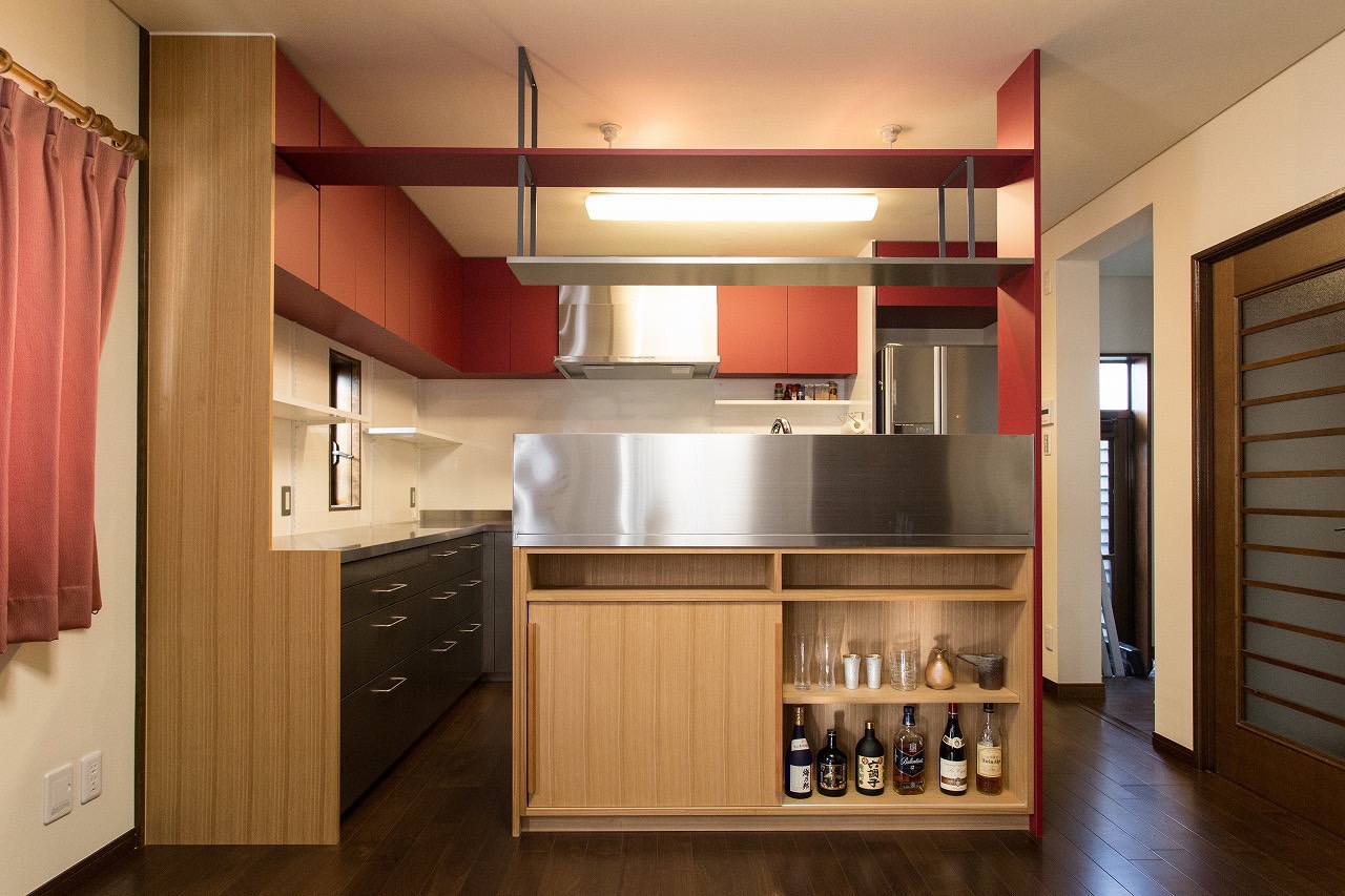 完全　オーダーメイド使いやすいキッチン　